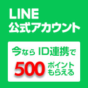 LINE ID連携で500ポイントゲット
