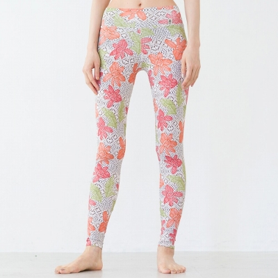 夏SALE15%OFF【リンダワークス】ヨガレギンス/クロシェ