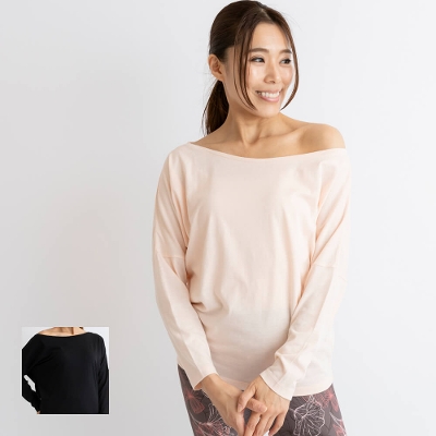 MORE SALE50%OFF【テティスヨガドレス】オフショルT