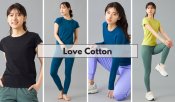 【新作入荷】LoveCottonシリーズから、快適なレギンス＆コンパクトTシャツが登場！