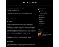 Jules Febre 先生のブログ 「Jules Febre」（英語）