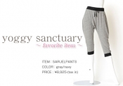 yoggy sanctuary人気のサルエルパンツ入荷しました！