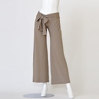 ribbon wide leg pants