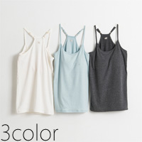 padded racer back cami