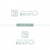 東京ヨガウェア-リニューアル新ロゴデザイン