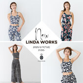 Linda Works2月発売アイテムは復刻プリント
